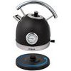 Logo Retro kettle with analog thermometer Hiluxe 5, 1850 - 2200W, black, orava - (Hiluxe-5)