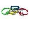 Logo USB cable (2.0), USB A male - microUSB M, 0.25m, yellow, blister pack, bracelet, EOL - (KUAMXJS03YQL)