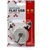 Logo USB cable (2.0), USB A male - microUSB M, 1m, slim, white, blister pack, EOL - (KUAKXJS10TQL)