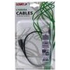 Logo USB cable (2.0), USB A male - miniUSB M, 1m, black, blister pack, EOL - (31184)