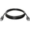 Logo USB cable (2.0), USB A male - USB B male, 1.8m, EOL - (30260)