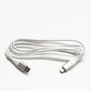 Logo USB cable (2.0), USB C M - Apple Lightning M, 1m, MFi certification, 5V/3A, white, box, nylon braided, aluminium connector co - (KUETCML10TBL)