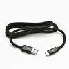 Logo USB cable (3.2 gen 1), USB A male - USB C M, 1m, 5 Gb/s, 5V/3A, black, box, nylon braided, aluminium connector cover, EOL - (KUAHDTL10BBL)