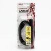 Logo USB extension (2.0), USB A male - USB A F, 1.8m, black, blister pack, EOL - (17058)