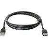 Logo USB extension (2.0), USB A male - USB A F, 3m, black, blister pack, EOL - (17060)
