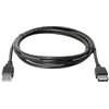 Logo USB extension (2.0), USB A male - USB A F, 3m, black, EOL - (15851)