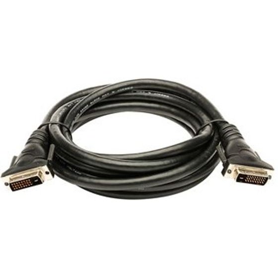 Logo Video cable DVI (24+1) M - DVI (24+1) M, Dual link, 3m, shielded, black, blister pack, EOL - (33627)