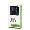 Logo Video cable HDMI M - HDMI M, HDMI 2.1 - Ultra High Speed, 2m, gold-plated connectors, aluminum design of the cap, blue, 8K@60 - (KM0201HL3CBL)