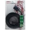 Logo Video cable SVGA (D-sub) M - SVGA (D-sub) M, 5m, shielded, black, blister pack, EOL - (25261)