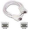 Logo Video cable VGA (D-Sub) M - VGA (D-Sub) M, 2m, grey, , EOL - (46222)