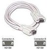 Logo Video cable VGA (D-Sub) M - VGA (D-Sub) M, 2m, grey, blister pack, EOL - (24119)