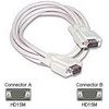 Logo Video cable VGA (D-Sub) M - VGA (D-Sub) M, 3m, grey, blister pack, EOL - (24126)