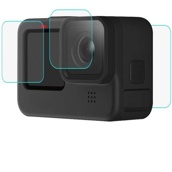 Puluz ������������� ������ ��� ���������� ����� 9H ��� Gopro HERO12/11/10, ����� - (PU507)