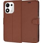 Techsuit - Leather Folio - Honor 600 Smart - Brown
