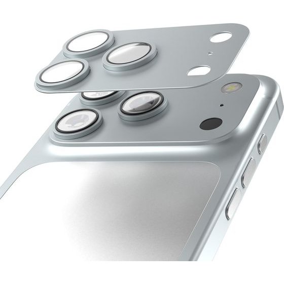 Etteri Full Camera Lens Guard For Iphone 18 Pro silver