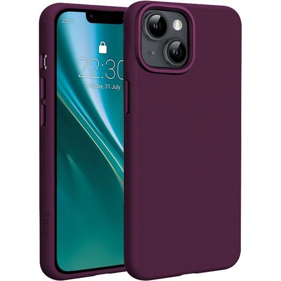 Etteri Silicone Mag Case For Iphone 13 6,1 Dark cherry