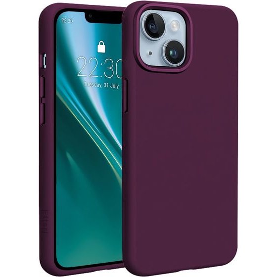 Etteri Silicone Mag Case For Iphone 14 6,1 Dark cherry