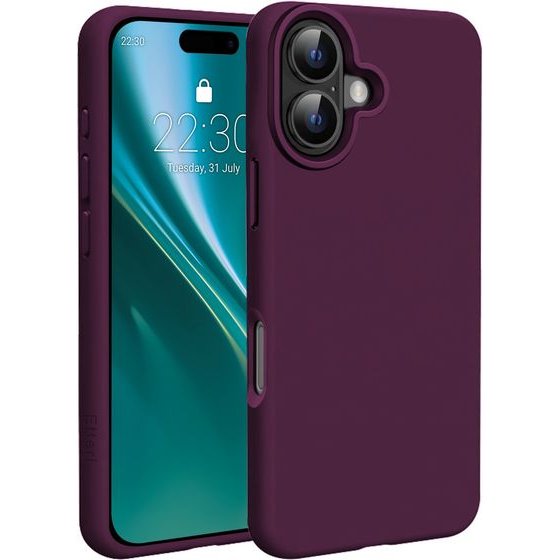 Etteri Silicone Mag Case For Iphone 16 6,1 Dark cherry