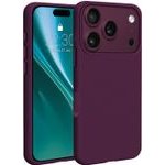 Etteri Silicone Mag Case For Iphone 17 Pro Max / 18 Pro Max 6,9 Dark cherry