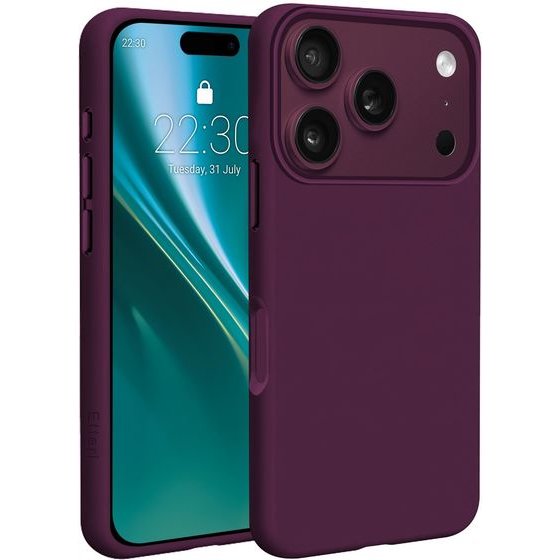 Etteri Silicone Mag Case For Iphone 17 Pro Max / 18 Pro Max 6,9 Dark cherry