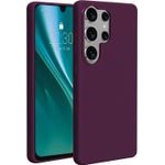 Etteri Silicone Mag Case For Samsung Galaxy S25 Ultra Dark cherry