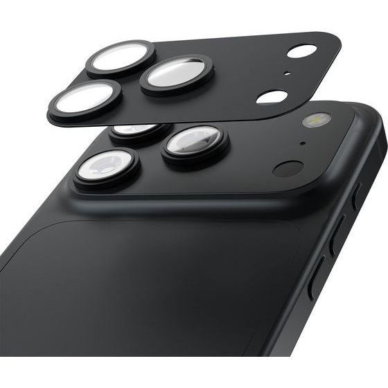 Etteri Full Camera Lens Guard For Iphone 18 Pro Max Dark grey