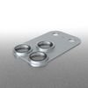 Etteri Full Camera Lens Guard For Iphone 18 Pro Max silver