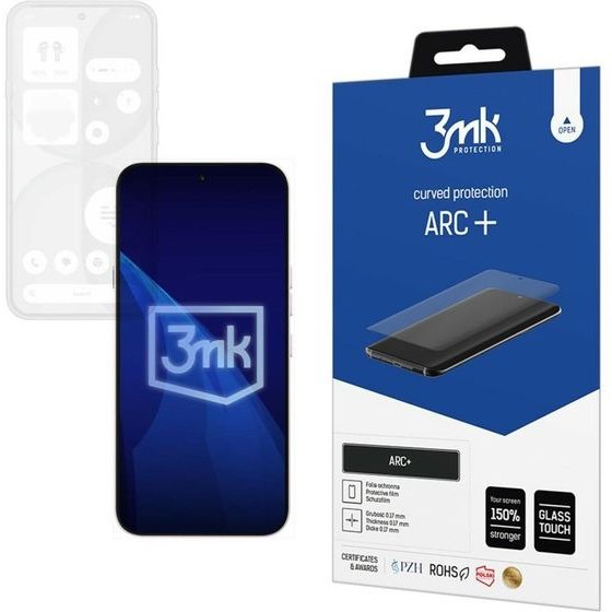 3MK ARC+ Fullscreen Protective Film For Nothing Phone (4a)