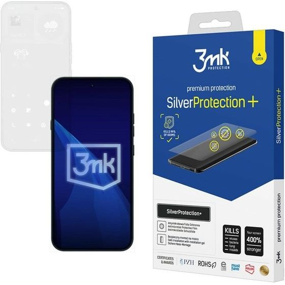 3MK SilverProtection+ Antimicrobial Film For Nothing Phone (4a) Pro