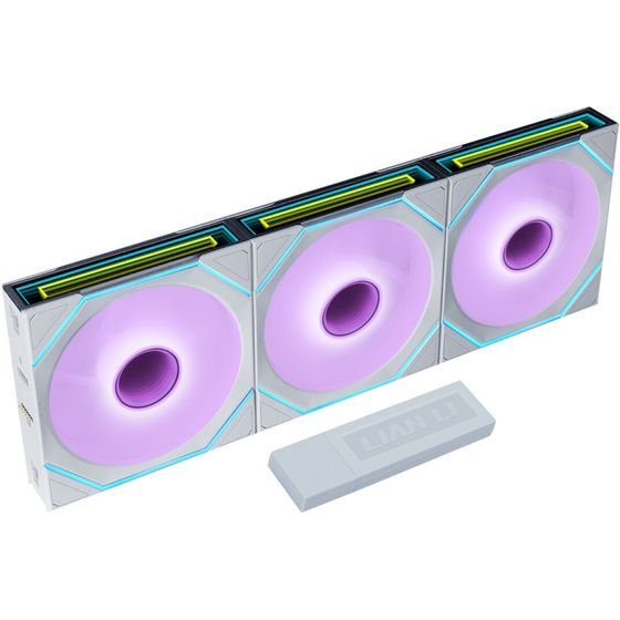 Lian Li Uni Fan Sl Inf Flex - White - Wireless 120 (3pCs & controller) Case Fan - (G9F.12SLIN1F3W.00)