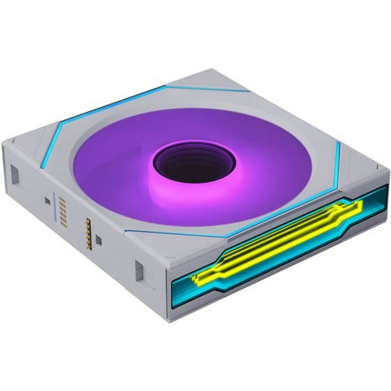 Lian Li Uni Fan Sl Inf Flex Reverse - White - Wireless 120 (1pc) Case Fan - No Controller Included - (G9F.12RSLIN1F1W.00)
