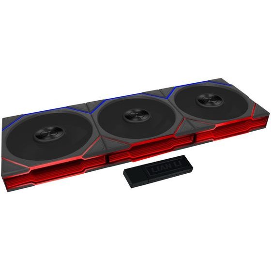 Lian Li Uni Fan Tl Flex Black Wireless 120 (3pCs & controller) Case Fan - (G9F.12TL1F3B.00)