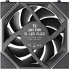 Lian Li Uni Fan TL-Lcd Flex Wireless 120 Black (3pCs & controller) Case Fan - (G9F.12TLLCD1F3B.00)