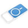 Case For Iphone 17 Pro / 18 Pro Clear Fusion Mag Cover Compatible With Magsafe Light Blue OEM