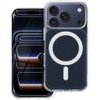 Case For Iphone 17 Pro / 18 Pro Clear Fusion Mag Cover Compatible With Magsafe Navy Blue OEM