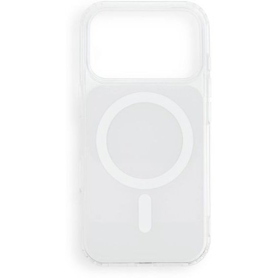 Case For Iphone 17 Pro / 18 Pro Clear Fusion Mag Cover Compatible With Magsafe White OEM
