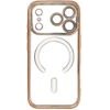 Case For Iphone 17 Pro / 18 Pro Electro Mag Cover Compatible With Magsafe Gold OEM