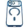 Case For Iphone 17 Pro / 18 Pro Electro Mag Cover Compatible With Magsafe Navy Blue OEM