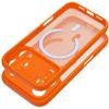 Case For Iphone 17 Pro / 18 Pro Full Matte Mag Cover Compatible With Magsafe Orange OEM