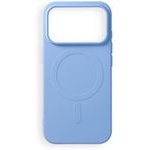 Case For Iphone 17 Pro / 18 Pro Silicone Mag Cover Compatible With Magsafe (Big hole) Light Blue OEM