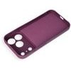 Case For Iphone 17 Pro / 18 Pro Silicone Mag Cover Compatible With Magsafe (Camera protection) Dark Cherry OEM