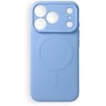 Case For Iphone 17 Pro / 18 Pro Silicone Mag Cover Compatible With Magsafe (Camera protection) Light Blue OEM