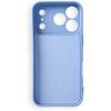 Case For Iphone 17 Pro / 18 Pro Silicone Mag Cover Compatible With Magsafe (Camera protection) Light Blue OEM