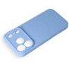 Case For Iphone 17 Pro / 18 Pro Silicone Mag Cover Compatible With Magsafe (Camera protection) Light Blue OEM