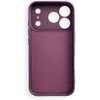Case For Iphone 17 Pro / 18 Pro Silicone Ring Dark Cherry OEM