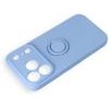 Case For Iphone 17 Pro / 18 Pro Silicone Ring Light Blue OEM