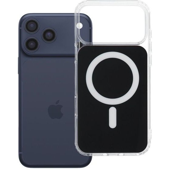 Case For Iphone 17 Pro Max / 18 Pro Max Clear Fusion Mag Cover Compatible With Magsafe Black OEM