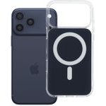 Case For Iphone 17 Pro Max / 18 Pro Max Clear Fusion Mag Cover Compatible With Magsafe Navy Blue OEM
