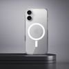 Case For Iphone 17 Pro Max / 18 Pro Max Clear Mag Cover (Str / Camera PROTECTION) Compatible With Magsafe Transparent OEM
