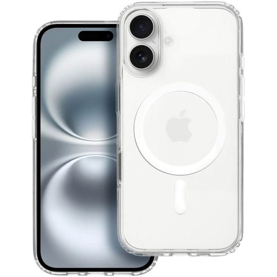 Case For Iphone 17 Pro Max / 18 Pro Max Clear Mag Cover (Str / Camera PROTECTION) Compatible With Magsafe Transparent OEM